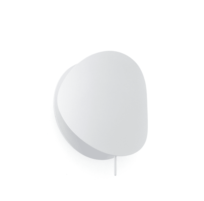 Ovo Blanco lámpara de pared De Faro Barcelona - La l&aacute;mpara de pared OVO es ideal para la iluminaci&oacute;n decorativa y la pantalla se puede inclinar 20 grados.