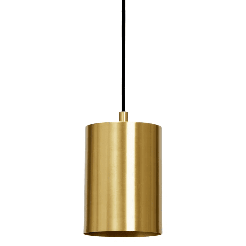 Nord Ø10 Latón mate lámpara de ventana De H. Skjalm P - Se recomienda colgar varias lámparas colgantes en fila o en grupo para crear un bonito detalle sobre la mesa del comedor o la cocina.