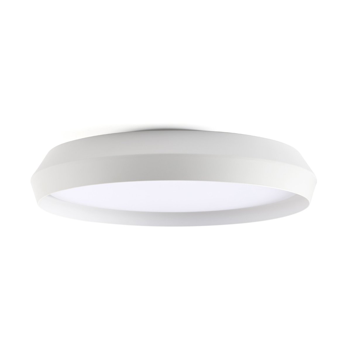 Shoku Ø60 Blanco plafón De Faro Barcelona - Su acabado blanco y su sofisticado dise&ntilde;o la convierten en una opci&oacute;n elegante para entornos modernos.