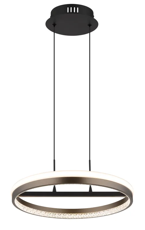 Della Ø40 Gris Lámpas de techo De Globo Lighting - Perfekt f&ouml;r vardagsrum och matsalar, d&auml;r den skapar en inbjudande atmosf&auml;r och en modern touch.