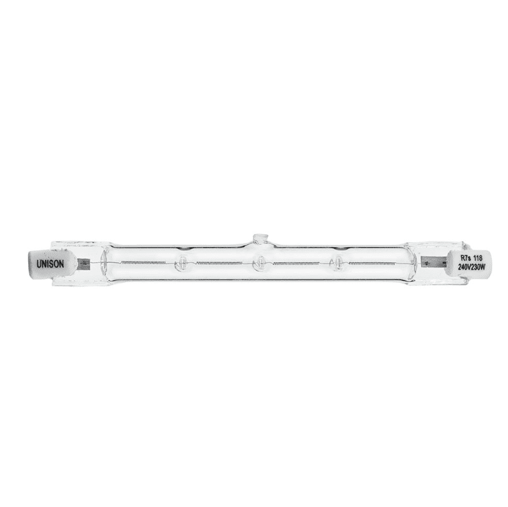 Halógeno R7 118mm 230W De Unison - 