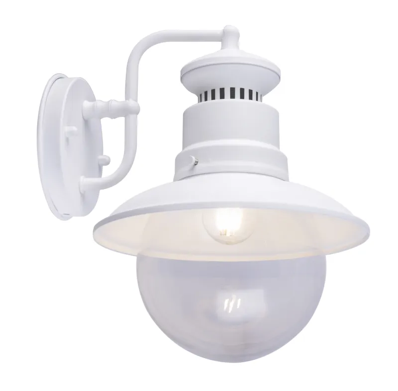 Stella Blanco lámpara de exterior De Globo Lighting - Kombinera stil och funktion med Stella och skapa en inbjudande atmosf&auml;r runt ditt hem!