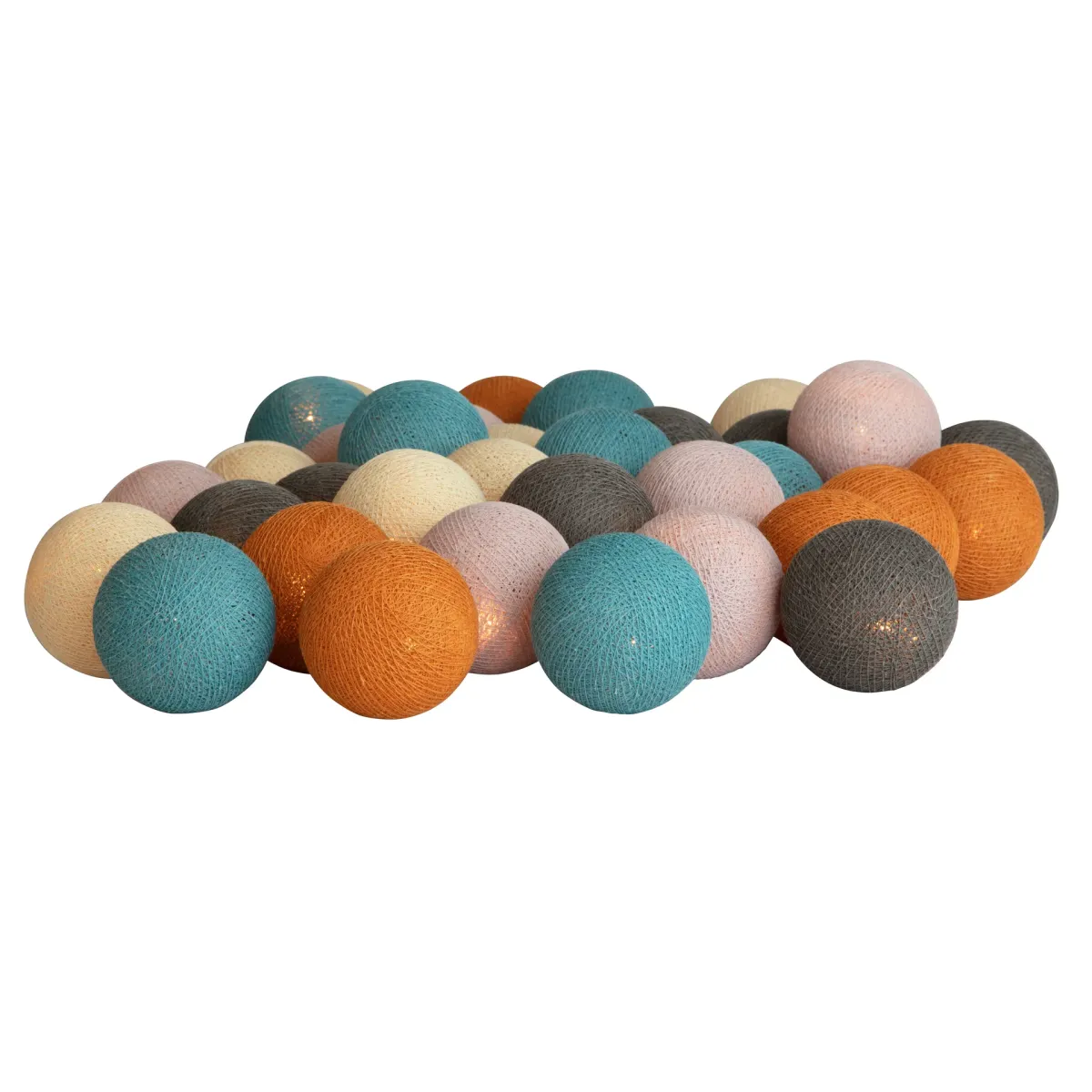 Irislights New Day 20-lights Multicolor De Irislights - Irislights New Day es una guirnalda decorativa de luces con esferas en varios tonos sutiles pero divertidos, ideal para cualquier lugar donde desee crear un ambiente acogedor o a&ntilde;adir un toque de color.