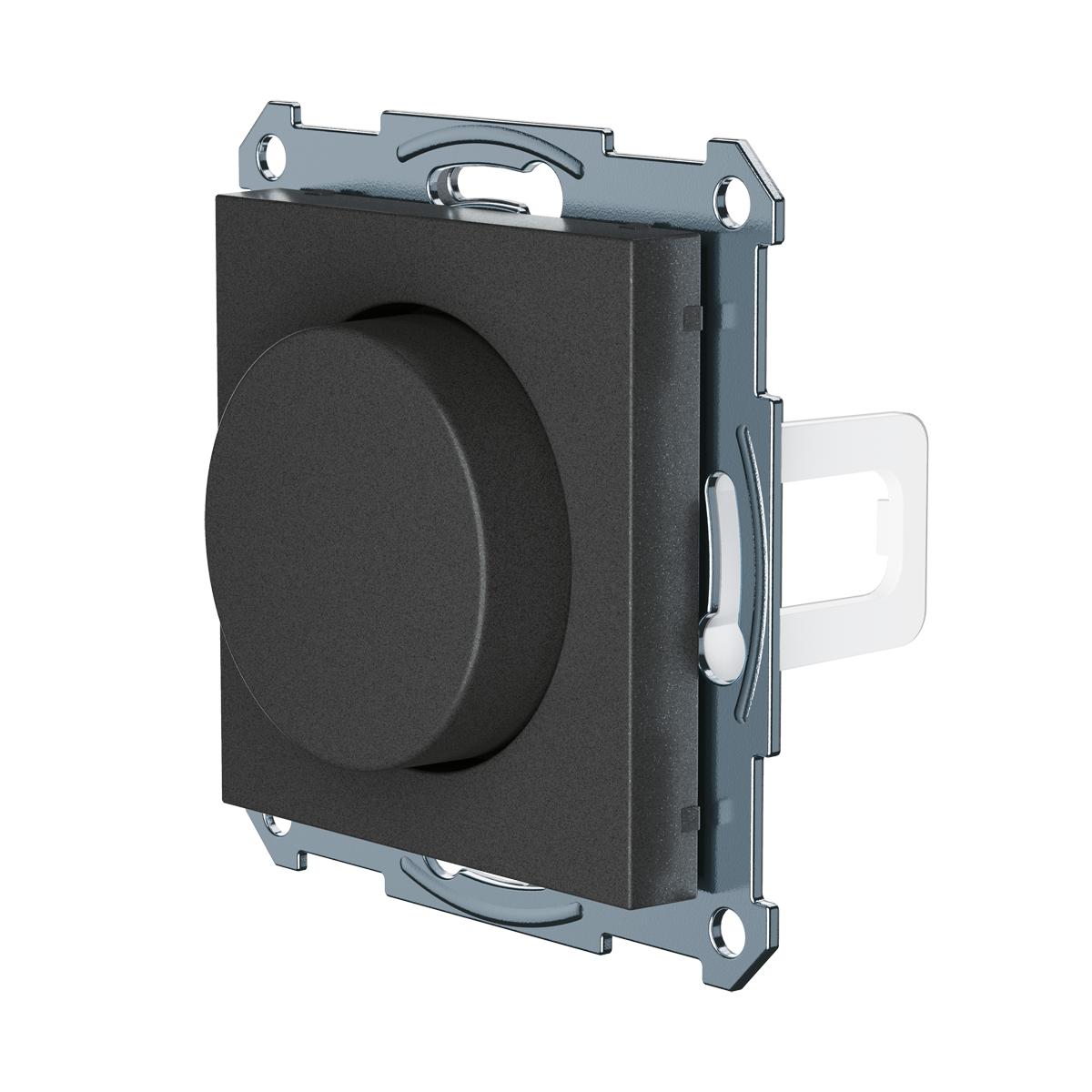 Vridadapter RTR-01-S Antracita De Plejd - El disco Plejd acoplado al RTR-01 conserva sus funciones, como las entradas de control y los temporizadores, y por lo tanto tambi&eacute;n puede controlarse mediante otros botones.