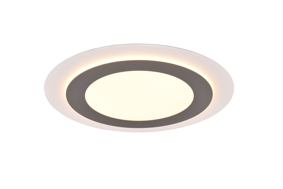 Morgan Ø45 acero cepillado plafón De Trio Lighting - 