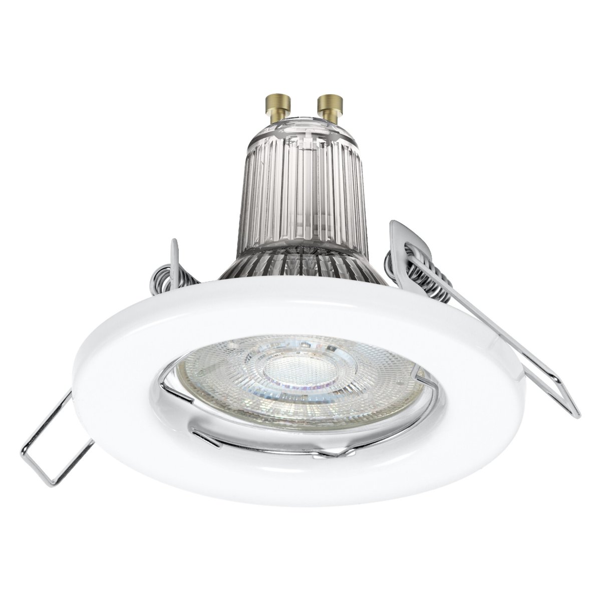 Spot Essential 5x2.6W GU10 Blanco De Ledvance - Con clase de protecci&oacute;n IP20, est&aacute;n destinados para uso interior y ofrecen una soluci&oacute;n elegante para la iluminaci&oacute;n general o la iluminaci&oacute;n de acento.