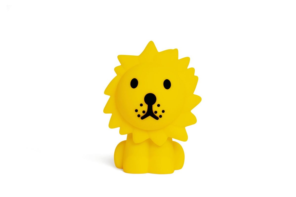Bundle of Light - Lion Mini Amarillo lámpara infantil De Mr Maria - Perfecta como decoraci&oacute;n en una l&aacute;mpara de escritorio o como un regalo considerado, esta versi&oacute;n de 12 cm proporciona un brillo suave que se apaga autom&aacute;ticamente despu&eacute;s de 15 minutos con el temporizador para ahorrar energ&iacute;a.