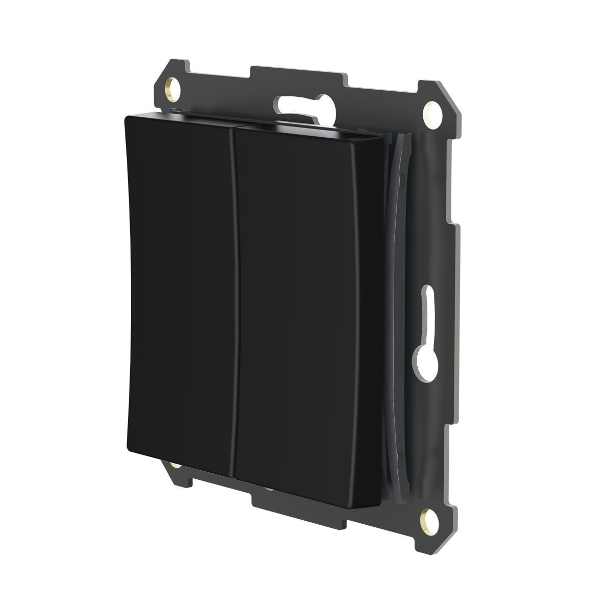 Pulsador inalámbrico WPH-01-E Negro De Plejd - El WPH-01 se monta f&aacute;cilmente en una caja de electrodom&eacute;sticos est&aacute;ndar o con cinta adhesiva de doble cara o tornillos.