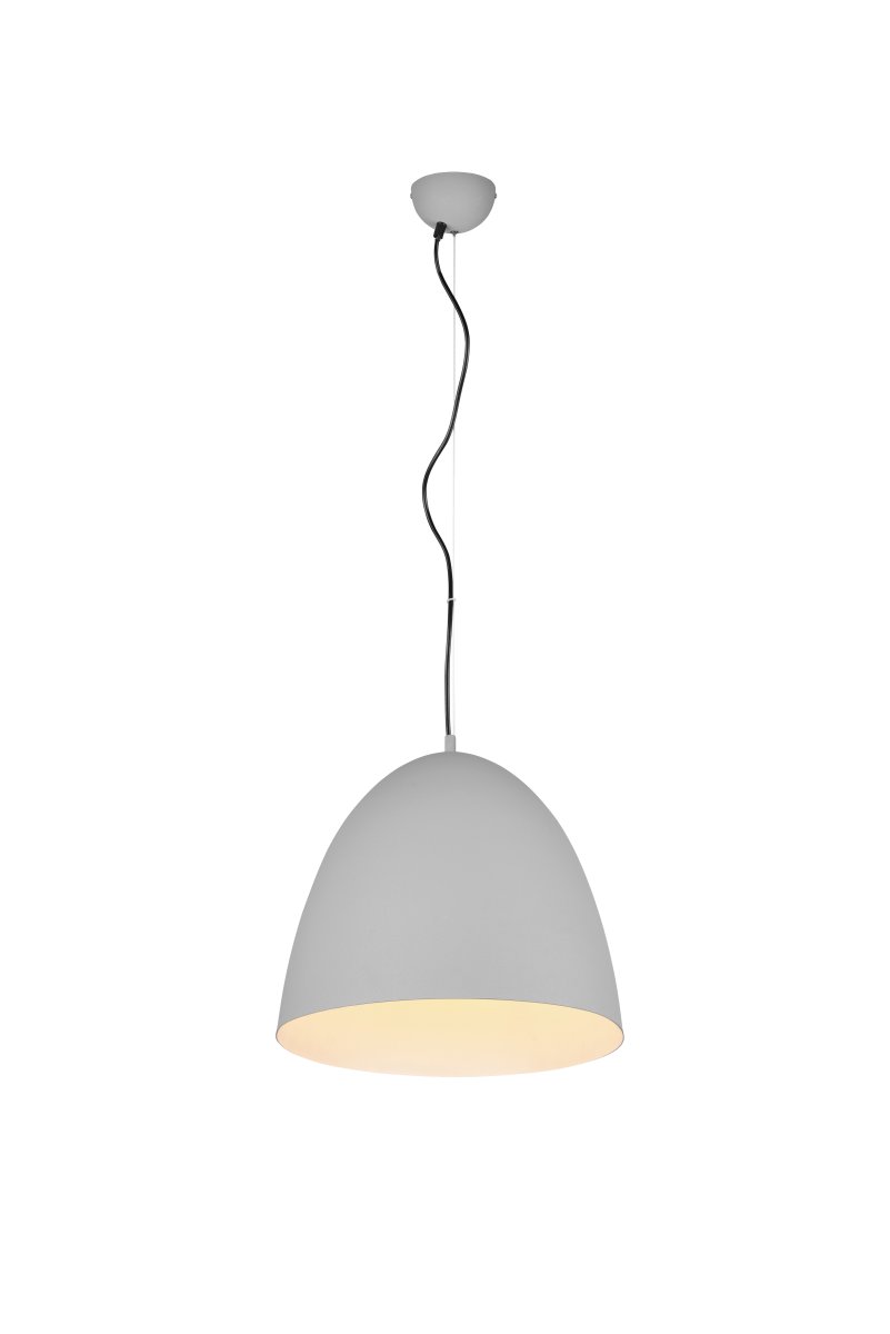Tilda Ø40 Gris Lámpas de techo De Trio Lighting - Tilda proporciona una luz cálida y crea un ambiente acogedor, ideal para quienes desean añadir un toque especial a su hogar con un detalle sofisticado.