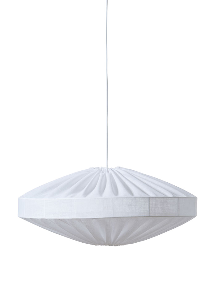 Alba Pantalla S/Colgante Ø58 Blanco Lámpas de techo De Alde & Lind - Alba puede usarse como l&aacute;mpara colgante o de techo, seg&uacute;n la l&aacute;mpara con la que la combine.