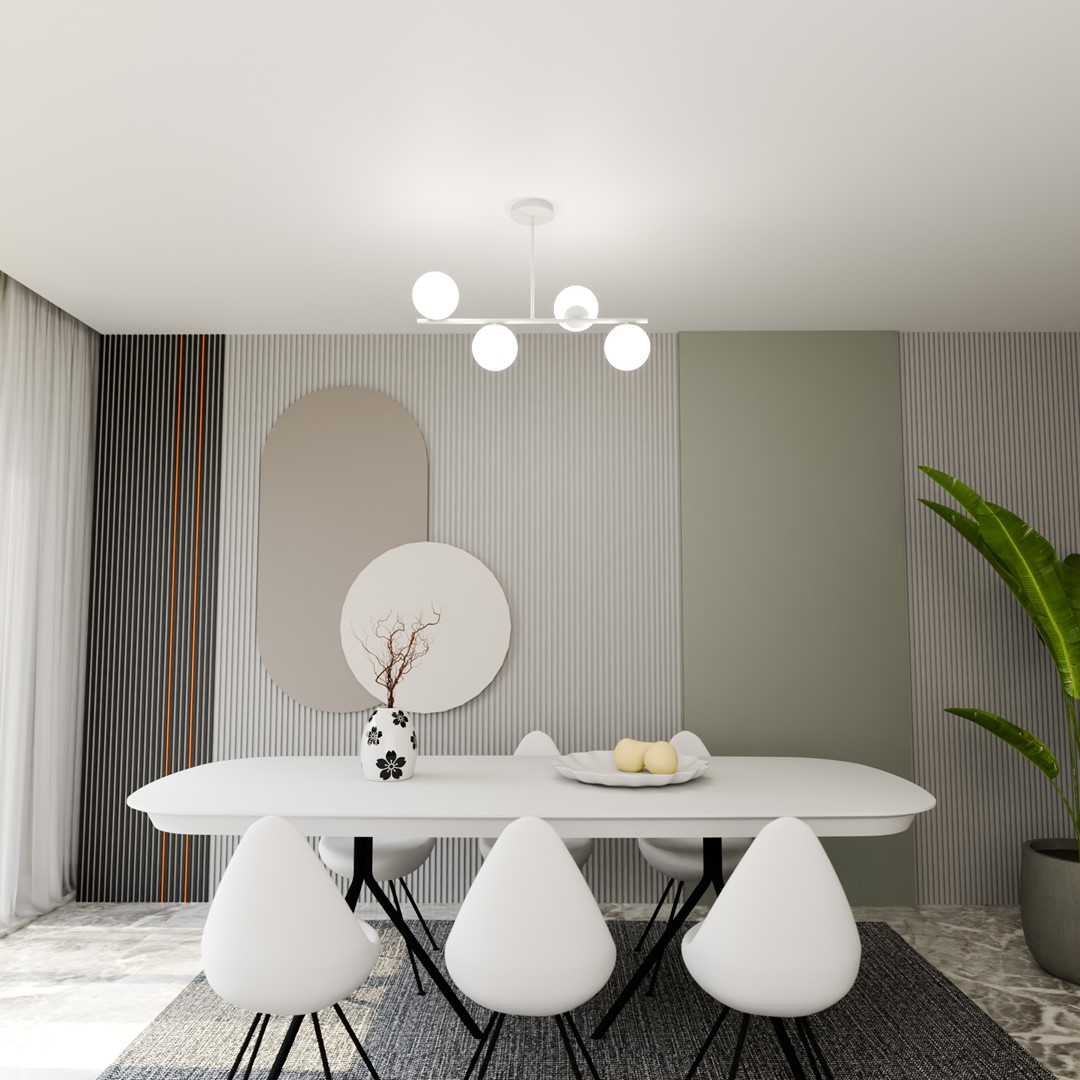 Bior 80cm Blanco plafón De Emibig Lighting - 