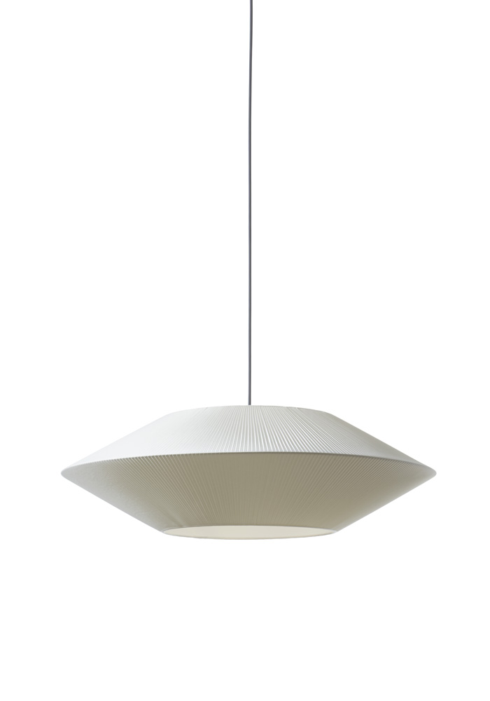 Pollux Pantalla S/Colgante Ø75 Blanquecino Lámpas de techo De Alde & Lind - Una elegante y moderna pantalla de techo que combina con cualquiera de las numerosas l&aacute;mparas de suspensi&oacute;n de Alde&amp;Linds.