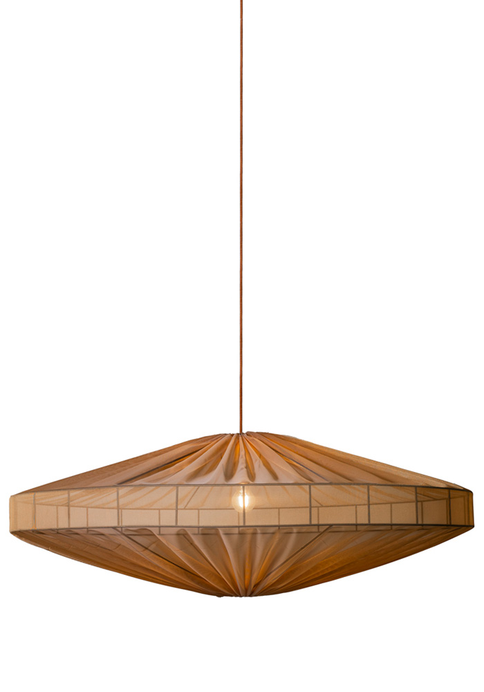 Alba Pantalla S/Colgante Ø115 Naranja Lámpas de techo De Alde & Lind - Seg&uacute;n la l&aacute;mpara, Alba puede usarse como l&aacute;mpara colgante o de techo.