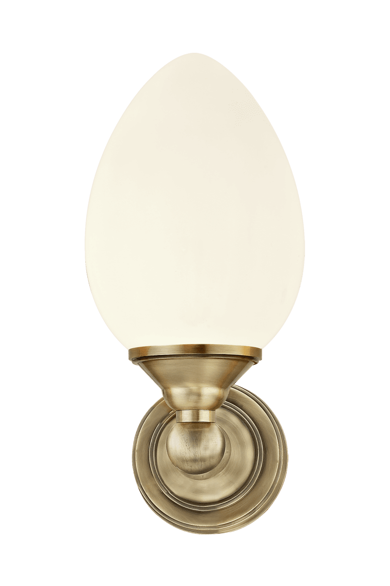 Luigi Ø11 Antigüedad lámpara de baño De Aneta Lighting - Luigi es nuestra lámpara de baño más clásica fabricada en metal cromado y pantalla de cristal opal blanco.
