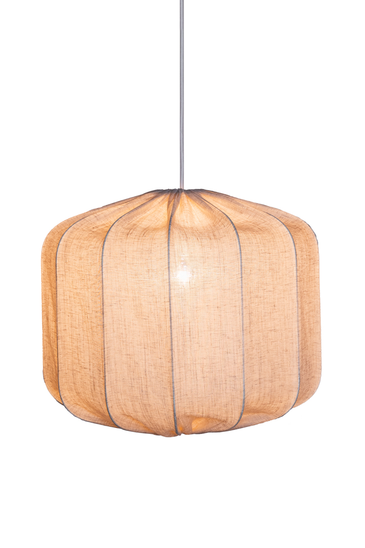 Dester Pantalla S/Colgante Ø58 Naturaleza Lámpas de techo De Alde & Lind - Queda genial sobre una mesa de comedor o de centro o como lámpara de pie, por ejemplo, en una escalera.