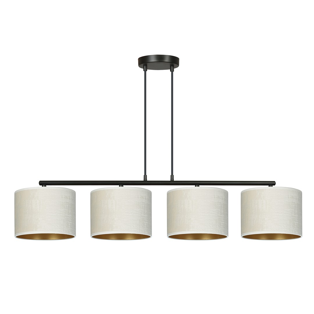 Hilde 100cm Beige Lámpas de techo De Emibig Lighting - La construcci&oacute;n simple y la elegante combinaci&oacute;n de colores hacen de Hilde una opci&oacute;n vers&aacute;til que se adapta a muchas habitaciones y estilos diferentes.
