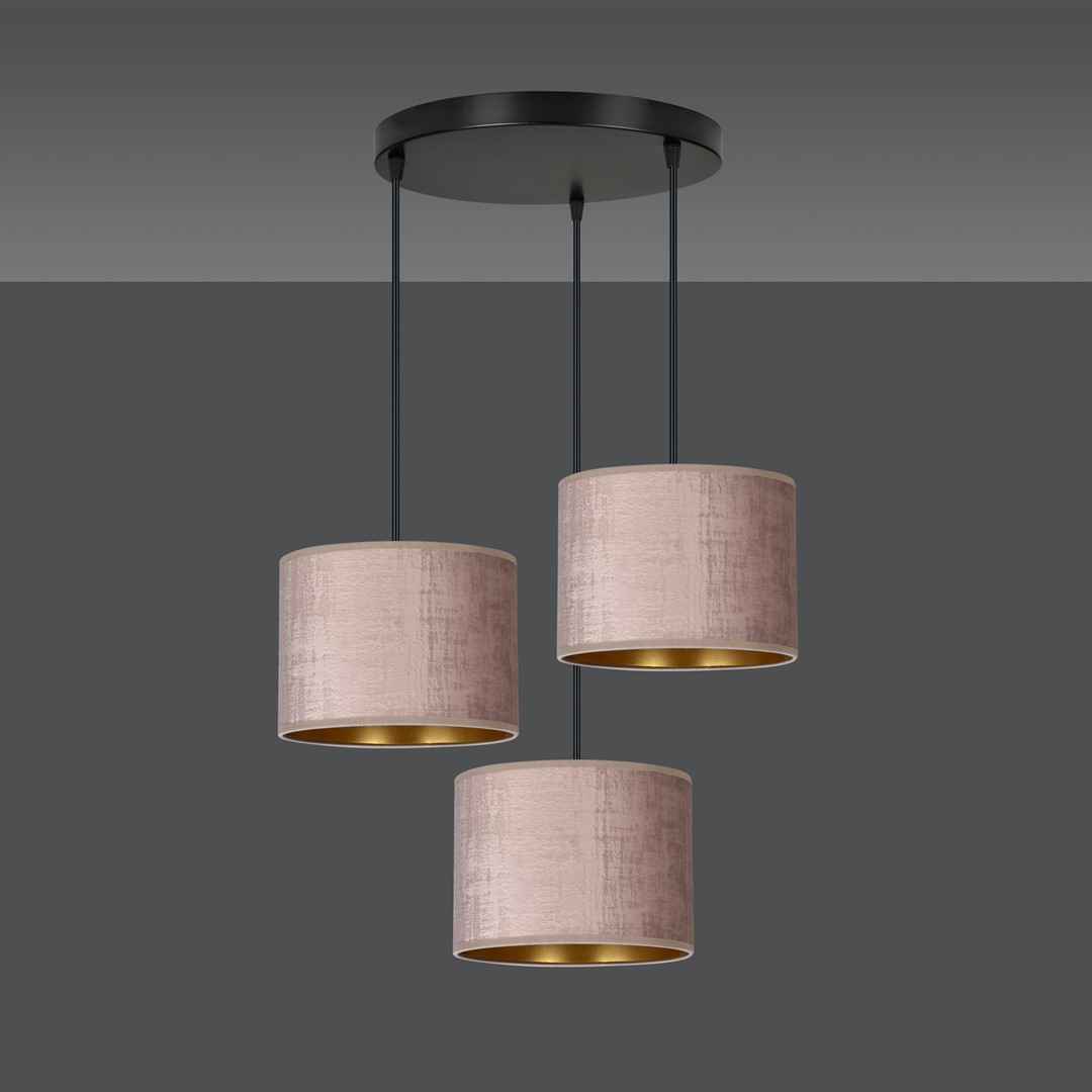 Hilde Ø50 Rosa Lámpas de techo De Emibig Lighting - La construcci&oacute;n simple y la elegante combinaci&oacute;n de colores hacen de Hilde una opci&oacute;n vers&aacute;til que se adapta a muchas habitaciones y estilos diferentes.