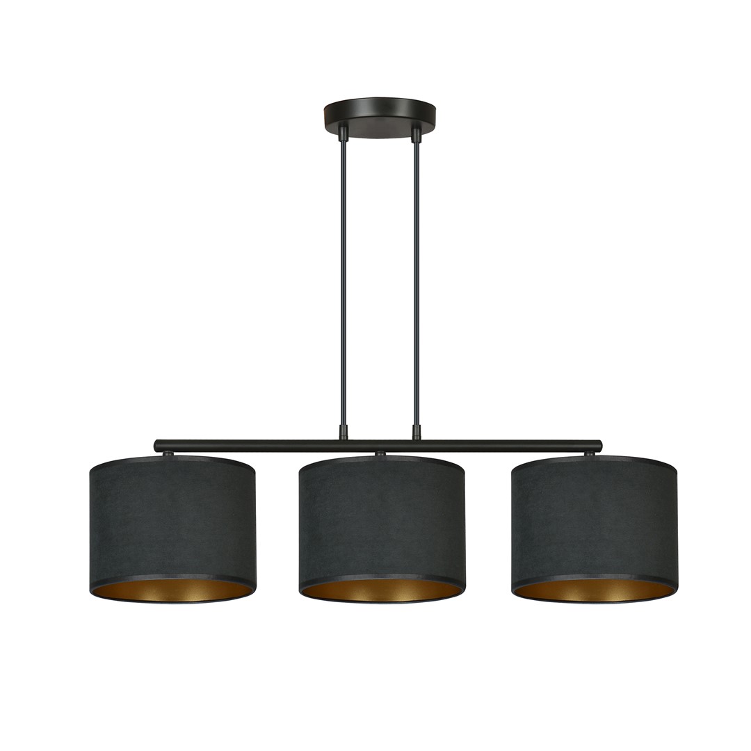 Hilde 72cm Negro Lámpas de techo De Emibig Lighting - La construcci&oacute;n simple y la elegante combinaci&oacute;n de colores hacen de Hilde una opci&oacute;n vers&aacute;til que se adapta a muchas habitaciones y estilos diferentes.