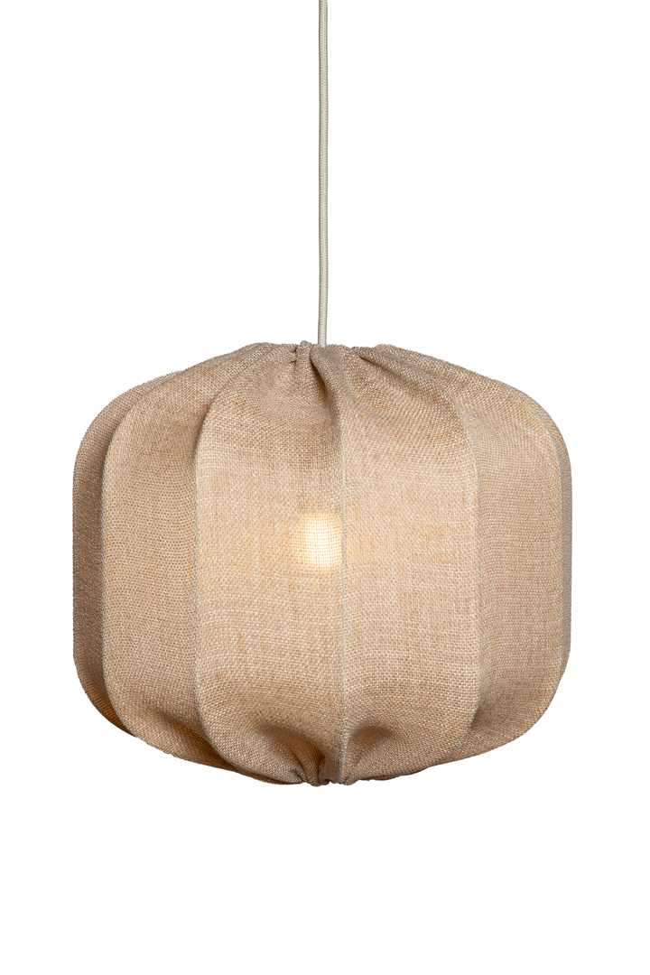 Dester Pantalla S/Colgante Ø38 Beige Lámpas de techo De Alde & Lind - Queda genial sobre una mesa de comedor o de centro o como lámpara de pie, por ejemplo, en una escalera.