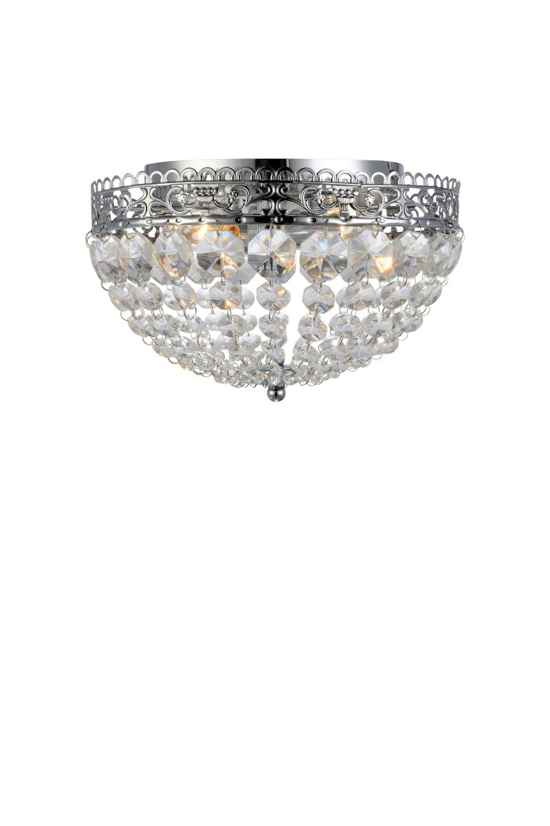 Saxholm Ø27 Cromo lámpara de baño De Markslöjd - Con un di&aacute;metro de 27 cm, se convierte r&aacute;pidamente en el centro de atenci&oacute;n de la estancia y a&ntilde;ade un toque de lujo a su interior.