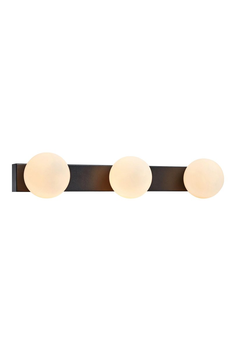 Mini 50cm Negro lámpara de baño De Markslöjd - Este aplique de pared emite una luz uniforme y agradable, por lo que es ideal como iluminaci&oacute;n de ambiente o para resaltar &aacute;reas espec&iacute;ficas de su hogar.
