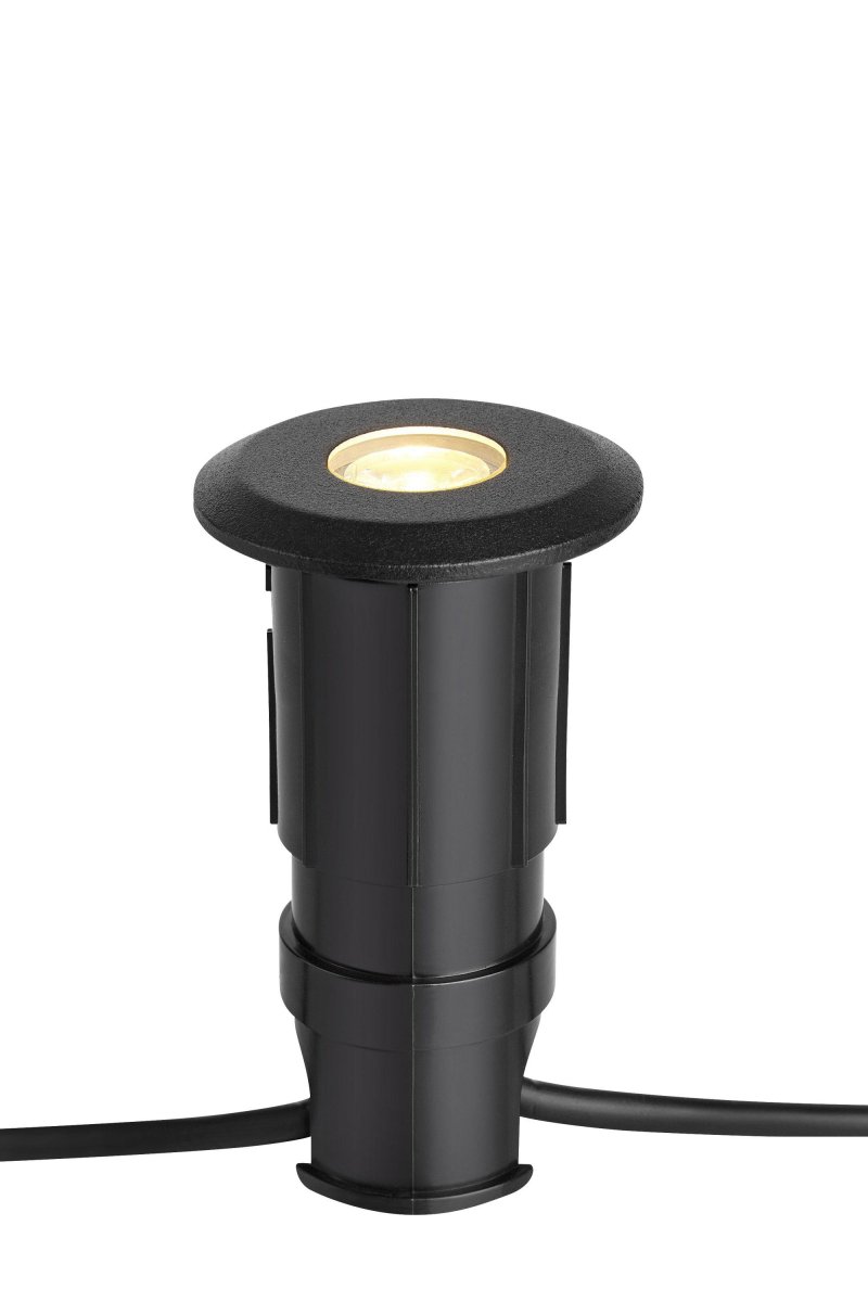 Foco Empotrado Para Terraza 0,8W Negro Garden 24 De Markslöjd - Garden 24 tiene un grado de protecci&oacute;n IP44 y es adecuado para iluminaci&oacute;n de jardines y exteriores que podr&aacute;s instalar f&aacute;cilmente.