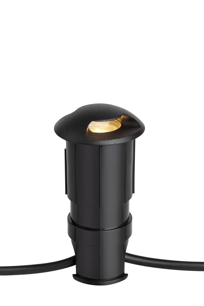 Foco Para Escalera 0,8W Negro Garden 24 De Markslöjd - Garden 24 tiene un grado de protecci&oacute;n IP44 y es adecuado para iluminaci&oacute;n de jardines y exteriores que podr&aacute;s instalar f&aacute;cilmente.