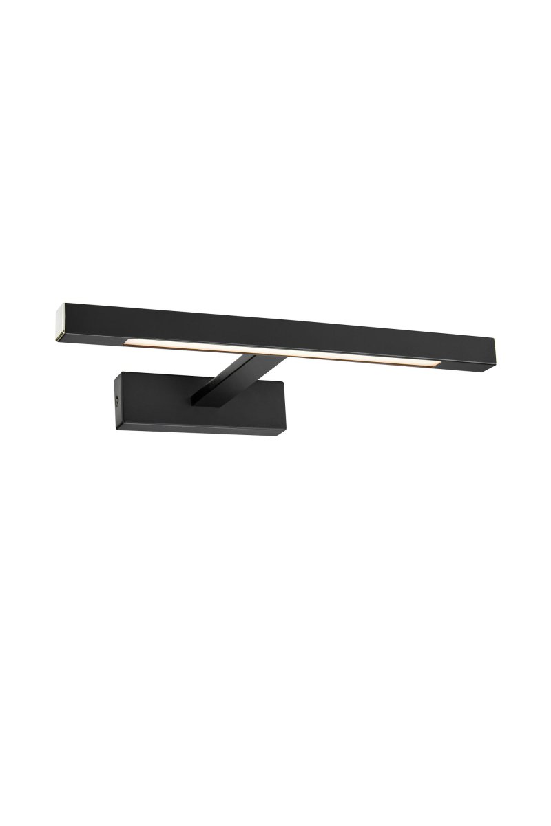 Neptunus 38cm Negro lámpara de baño De Markslöjd - Esta elegante y moderna lámpara de pared es la elección perfecta para una iluminación con estilo de espejos y baños.