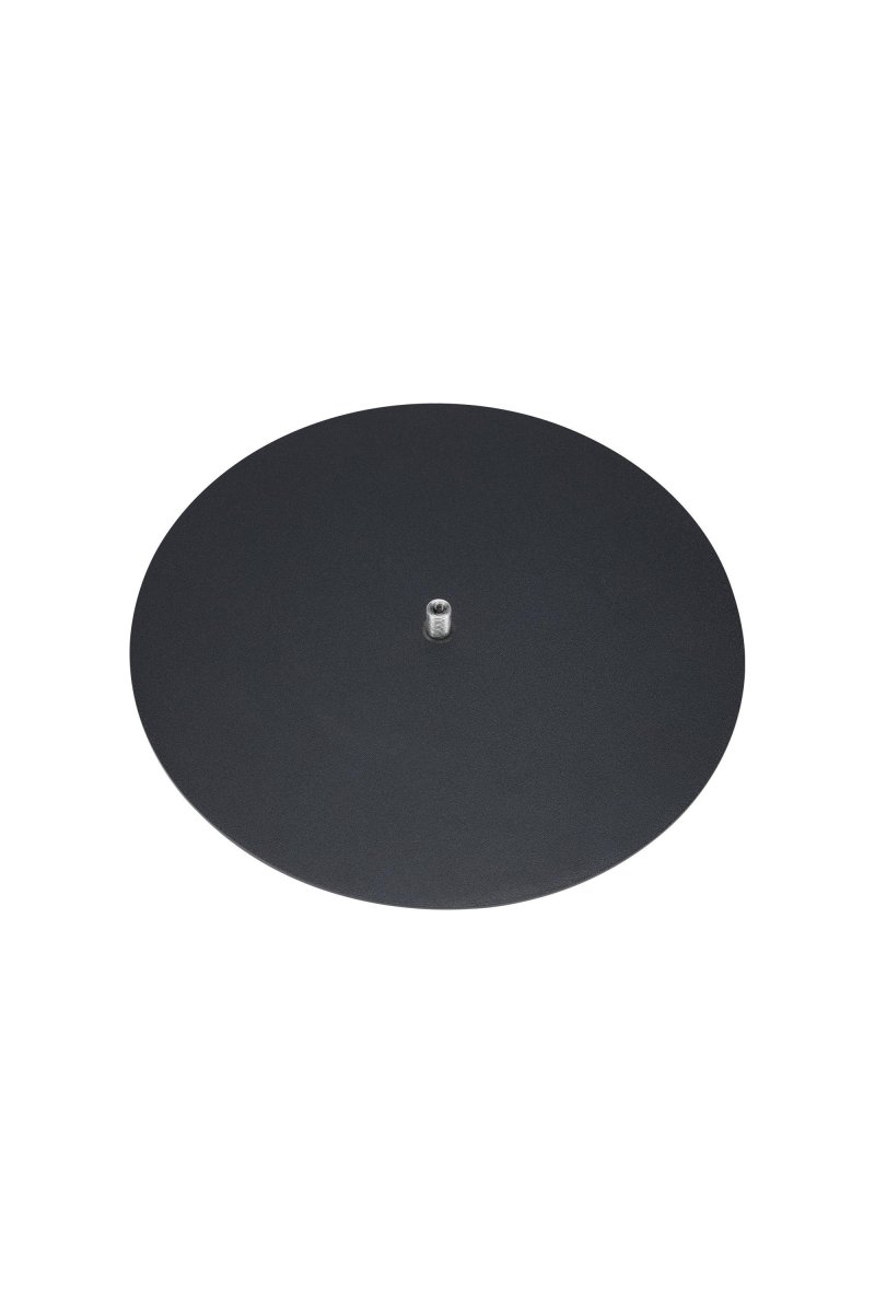 Placa Base Negro Garden 24 De Markslöjd - El di&aacute;metro de la placa es de 24,7 cm.