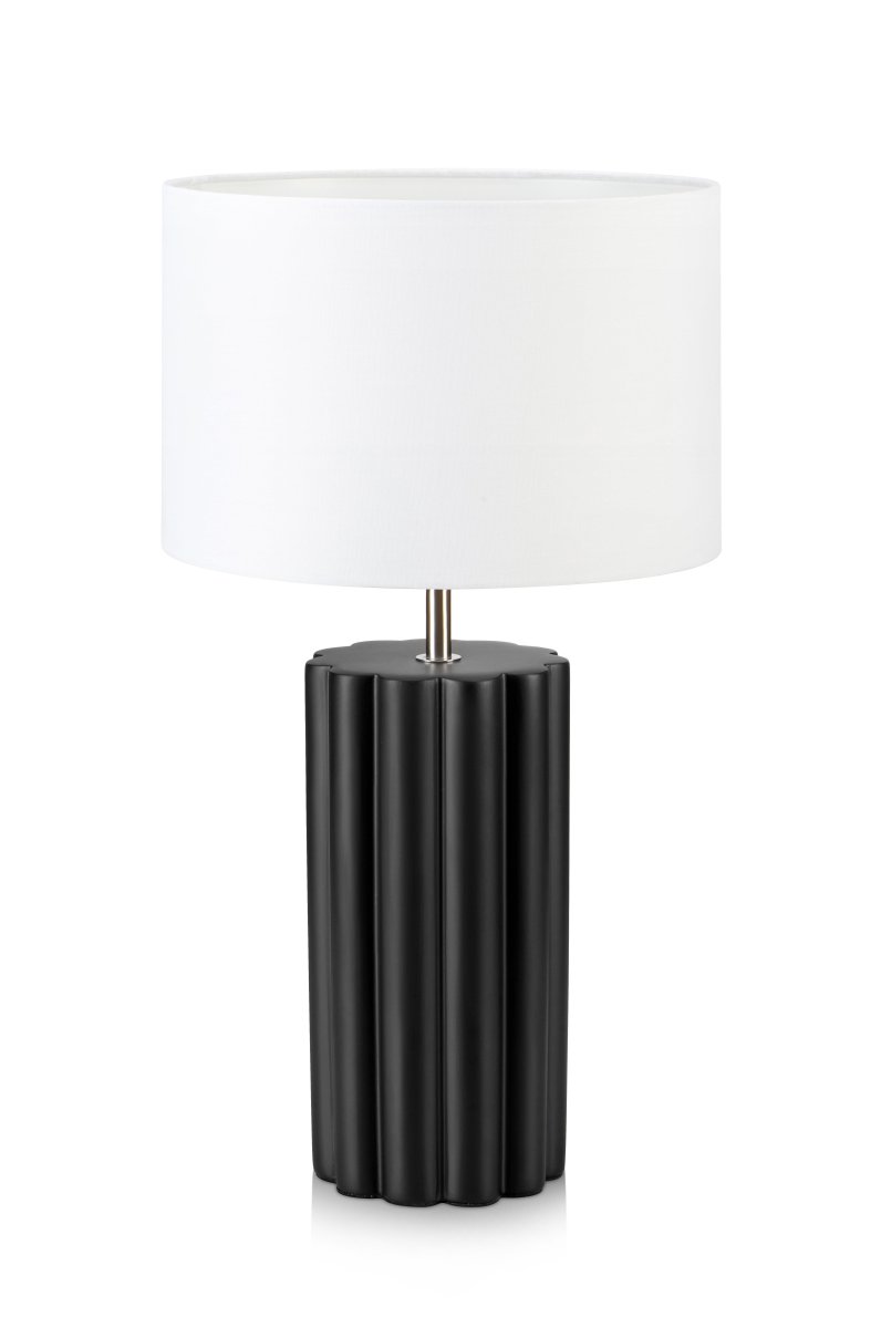 Column 44cm Negro lámpara de mesa De Markslöjd - ¡Crea un ambiente armonioso y añade un toque de iluminación sofisticada a tu hogar con esta hermosa lámpara de mesa!