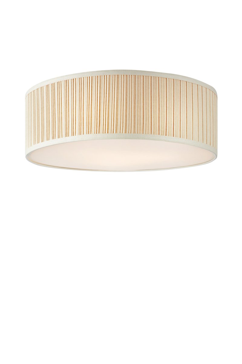 Imagen ampliada de Lux Ø57 Beige plafón De Markslöjd - Una elegante l&aacute;mpara de techo de 57 cm de di&aacute;metro que se integra armoniosamente en diversos estilos de decoraci&oacute;n.