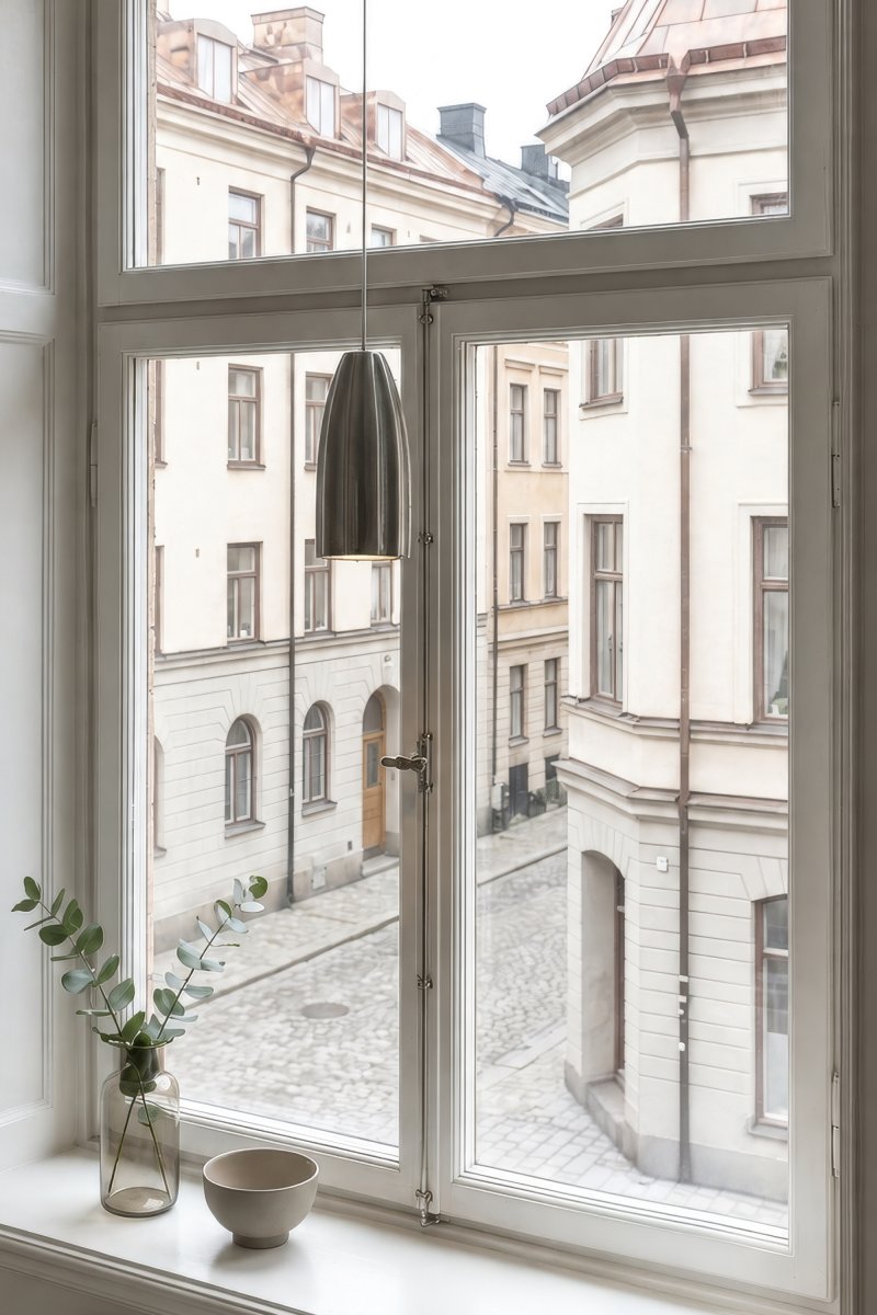 Clay Ø8 Verde lámpara de ventana De Markslöjd - Clay es una elegante l&aacute;mpara de ventana de cer&aacute;mica en un hermoso verde suave que aporta una atm&oacute;sfera c&aacute;lida y armoniosa a cualquier habitaci&oacute;n.
