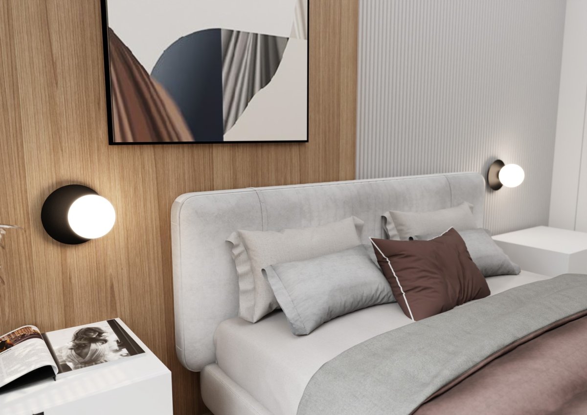 Oslo Ø20 Blanco lámpara de pared De Emibig Lighting - Su fuerza reside en su forma extremadamente duradera, su expresi&oacute;n met&aacute;lica fr&iacute;a, sus superficies lisas y una paleta de colores uniforme: una combinaci&oacute;n que atrae a quienes valoran el orden, la simplicidad y las formas armoniosas.