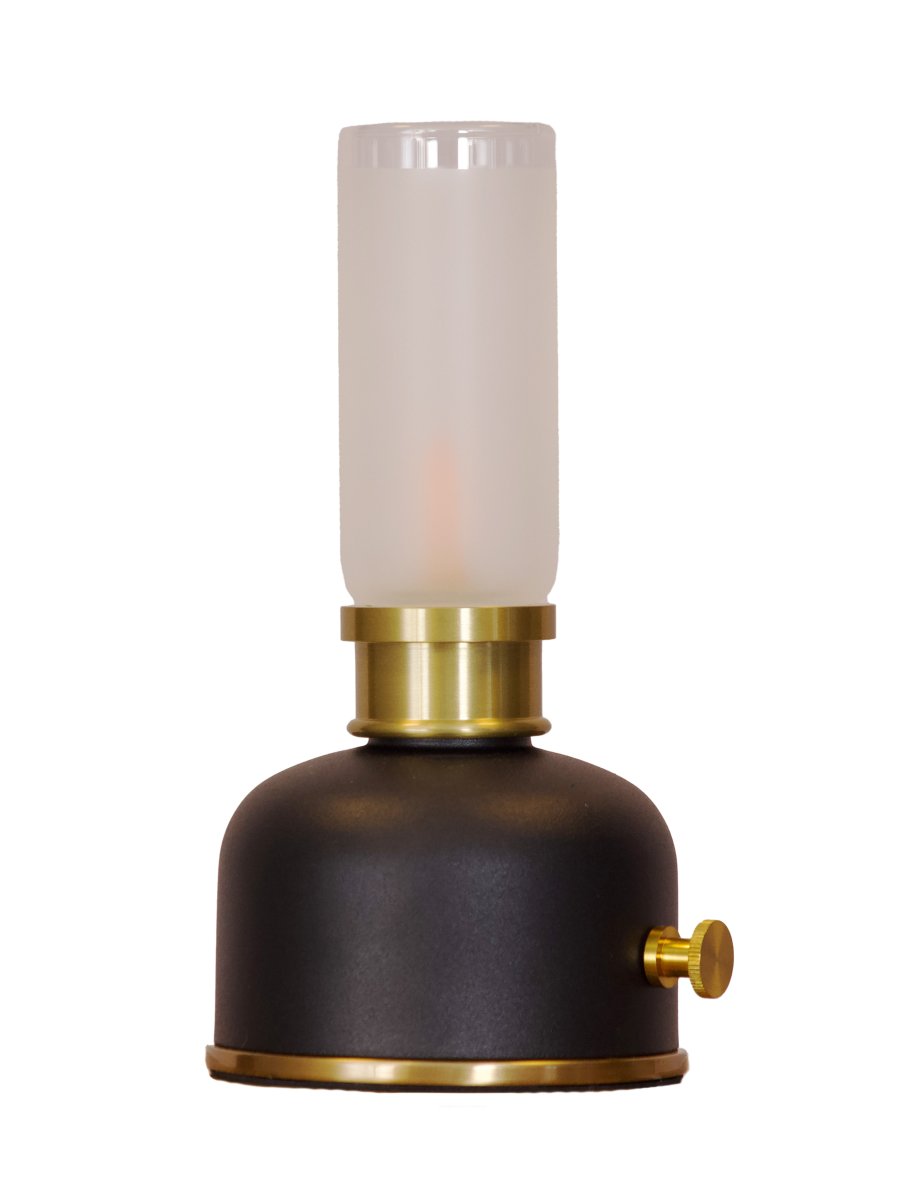 Frida 22cm Negro portátil De PR Home - Crea un ambiente c&aacute;lido y acogedor con una temperatura de color de aproximadamente 2000 Kelvin y un flujo luminoso de 20 a 40 l&uacute;menes, seg&uacute;n el nivel de atenuaci&oacute;n.