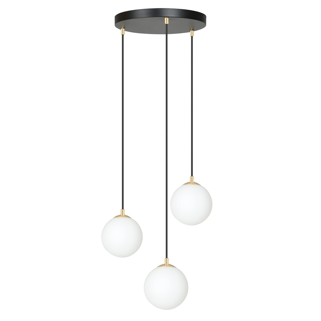 Royal Ø40 Negro Lámpas de techo De Emibig Lighting - Royal es una serie de l&aacute;mparas de techo minimalistas que encajan perfectamente en los hogares modernos.