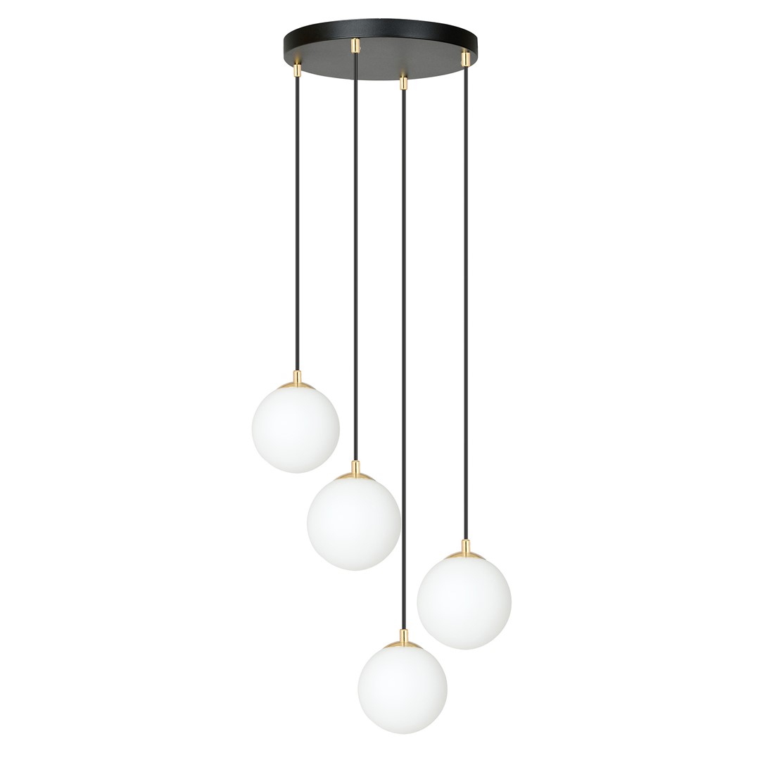 Royal Ø40 Negro Lámpas de techo De Emibig Lighting - Royal es una serie de lámparas de techo minimalistas que encajan perfectamente en los hogares modernos.