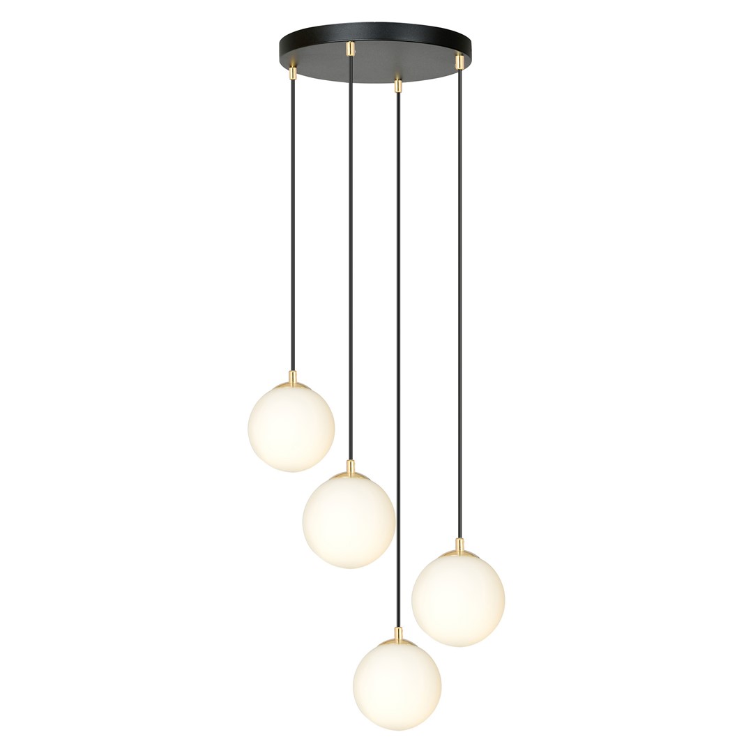 Royal Ø40 Negro Lámpas de techo De Emibig Lighting - Royal es una serie de lámparas de techo minimalistas que encajan perfectamente en los hogares modernos.