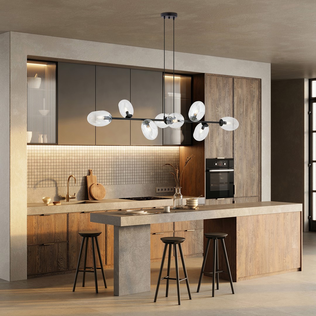 Pandora 140cm Transparente Lámpas de techo De Emibig Lighting - Pandora es una serie de l&aacute;mparas de techo que impresiona tanto por su apariencia como por su fabricaci&oacute;n de alta calidad.