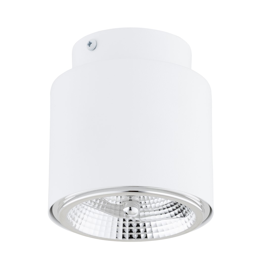 Nano Blanco foco de techo De Emibig Lighting - Con fuentes de luz enfocadas, esta lámpara de techo ofrece funcionalidad en una presentación elegante.