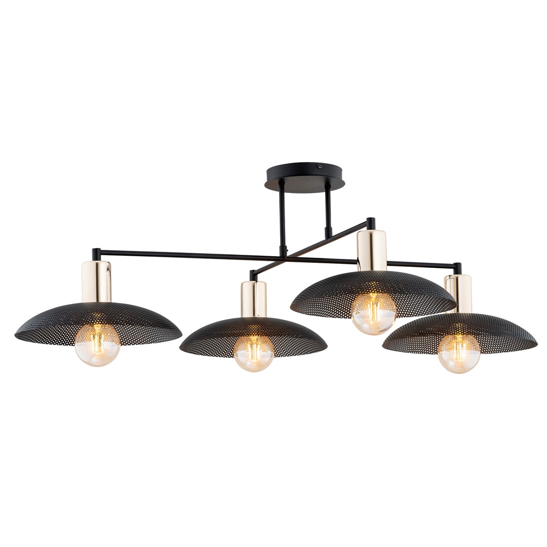 Spirit 100cm Negro plafón De Emibig Lighting - Spirit no s&oacute;lo ilumina la habitaci&oacute;n: tambi&eacute;n combina con el estilo.