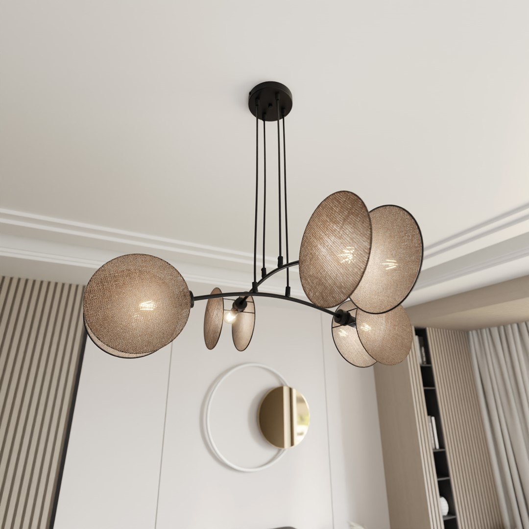Motif 82cm Naturaleza Lámpas de techo De Emibig Lighting - Motif es una moderna serie de l&aacute;mparas de techo que impresiona por su elegancia y dise&ntilde;o innovador.
