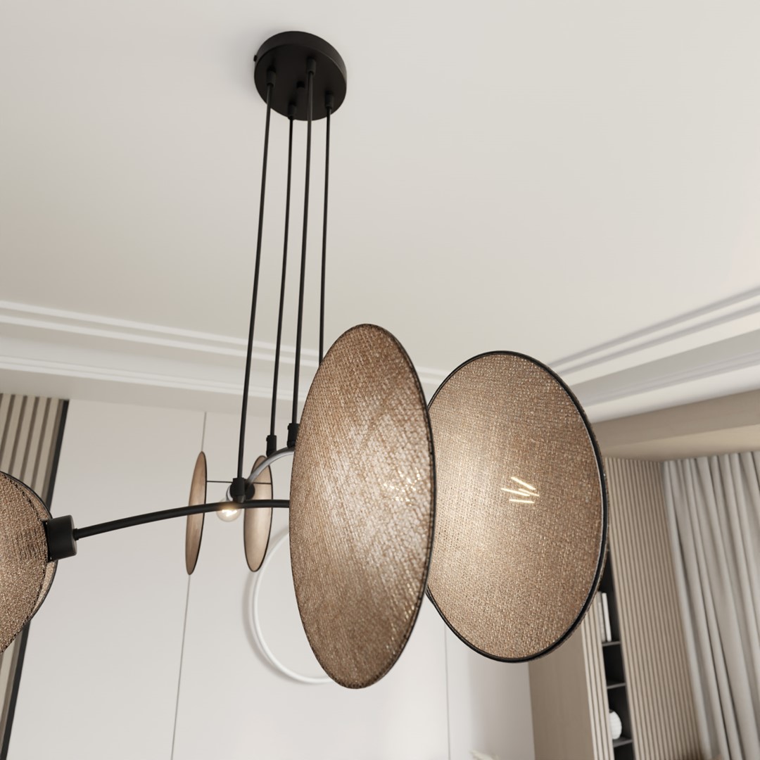 Motif 82cm Naturaleza Lámpas de techo De Emibig Lighting - Motif es una moderna serie de l&aacute;mparas de techo que impresiona por su elegancia y dise&ntilde;o innovador.