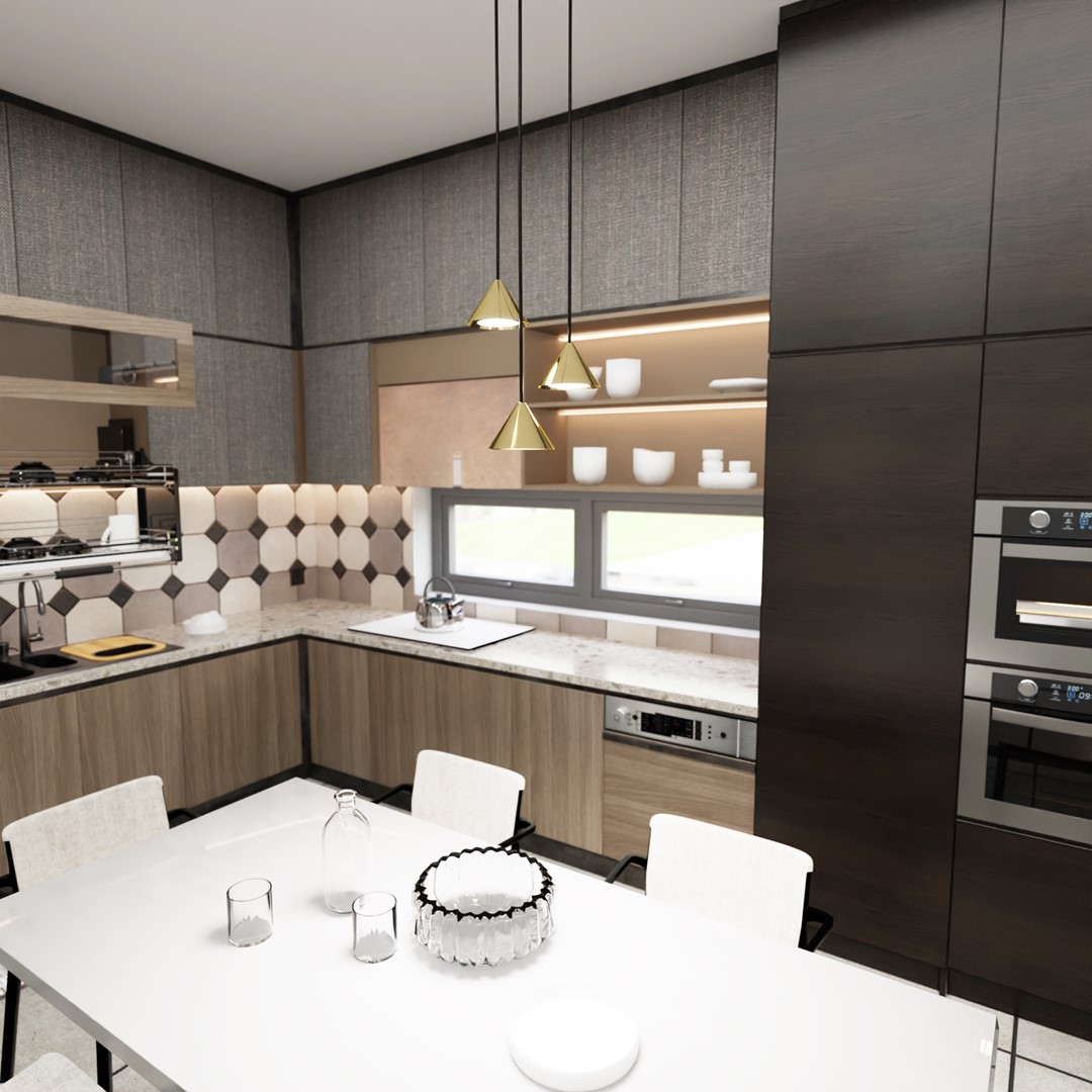 Elit Premium Ø20 Oro Lámpas de techo De Emibig Lighting - Elit es una lámpara única con un diseño moderno y minimalista.