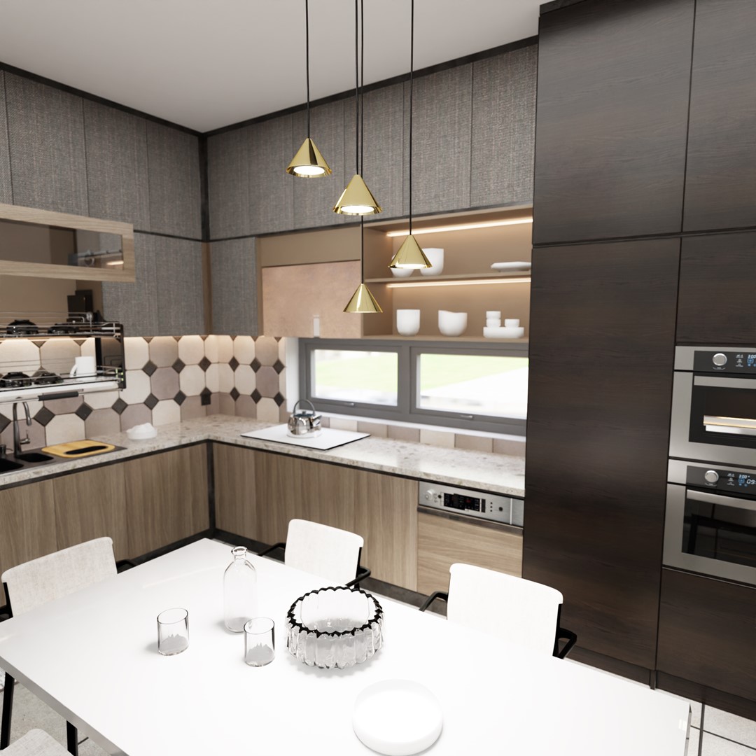 Elit Premium Ø30 Oro Lámpas de techo De Emibig Lighting - Elit es una lámpara única con un diseño moderno y minimalista.