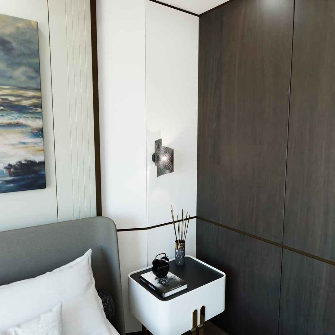 Spiral 30cm Negro lámpara de pared De Emibig Lighting - Perfecto para iluminar escaleras, pasillos y vest&iacute;bulos de entrada, pero tambi&eacute;n como iluminaci&oacute;n adicional atmosf&eacute;rica en la sala de estar o el dormitorio.