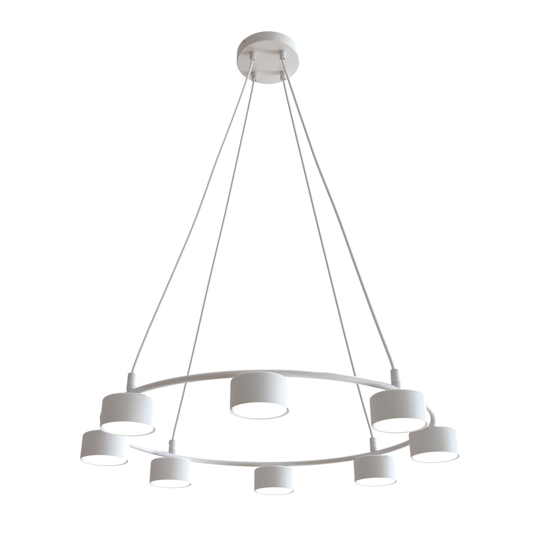 Starlit Ø64 Blanco Lámpas de techo De Emibig Lighting - Una lámpara colgante minimalista con un diseño moderno que impresiona por su elegante forma circular.