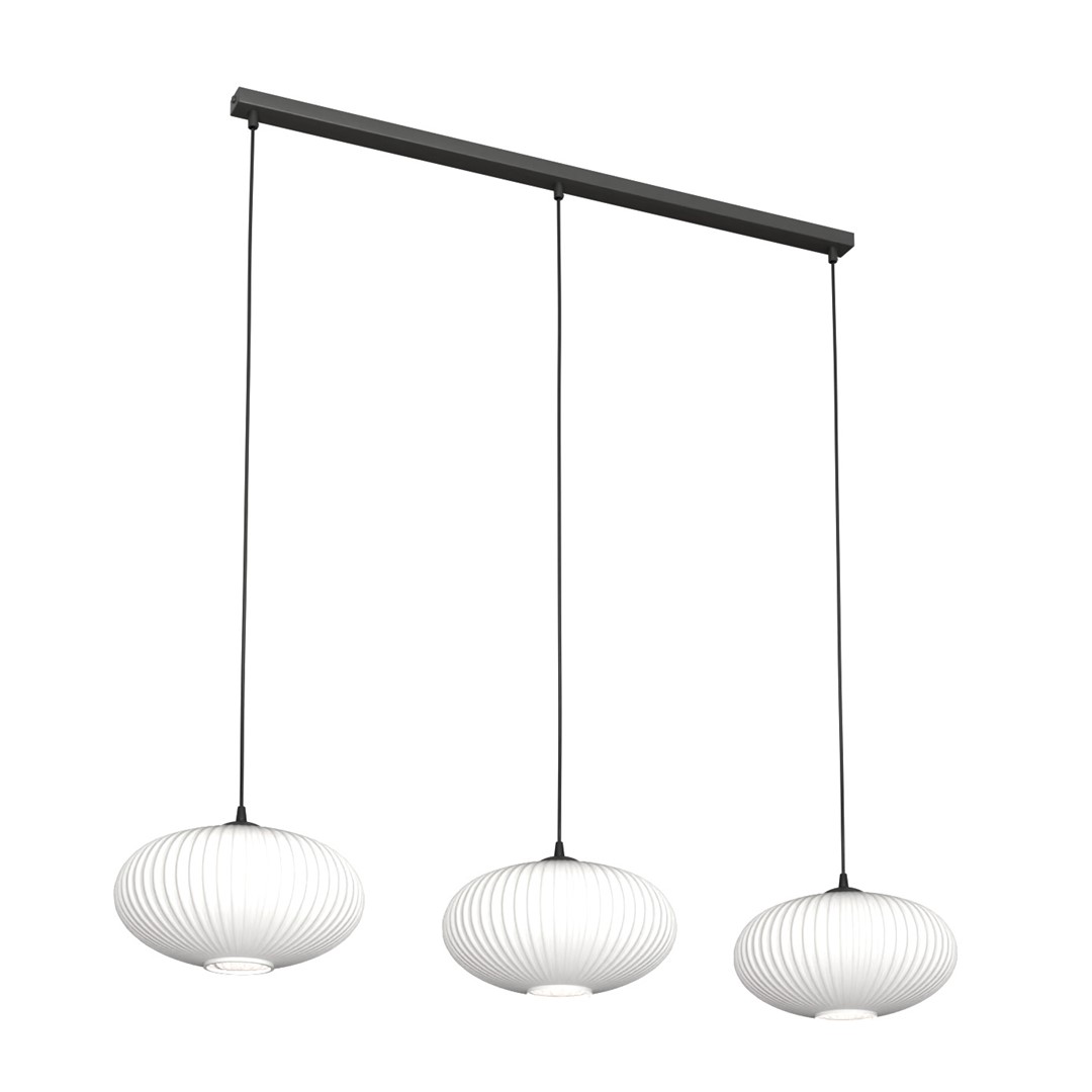 Coco 115cm Blanco Lámpas de techo De Emibig Lighting - Perfecto para salas de estar y comedores: Coco agrega un acento elegante a cualquier estilo de dise&ntilde;o de interiores.