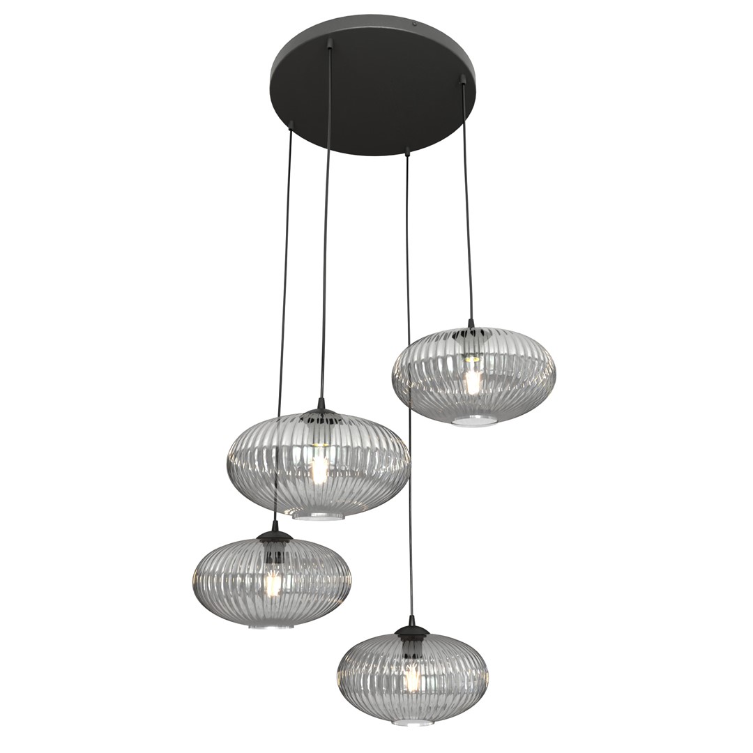 Coco Ø70 Color humo Lámpas de techo De Emibig Lighting - Perfecto para salas de estar y comedores: Coco agrega un acento elegante a cualquier estilo de dise&ntilde;o de interiores.