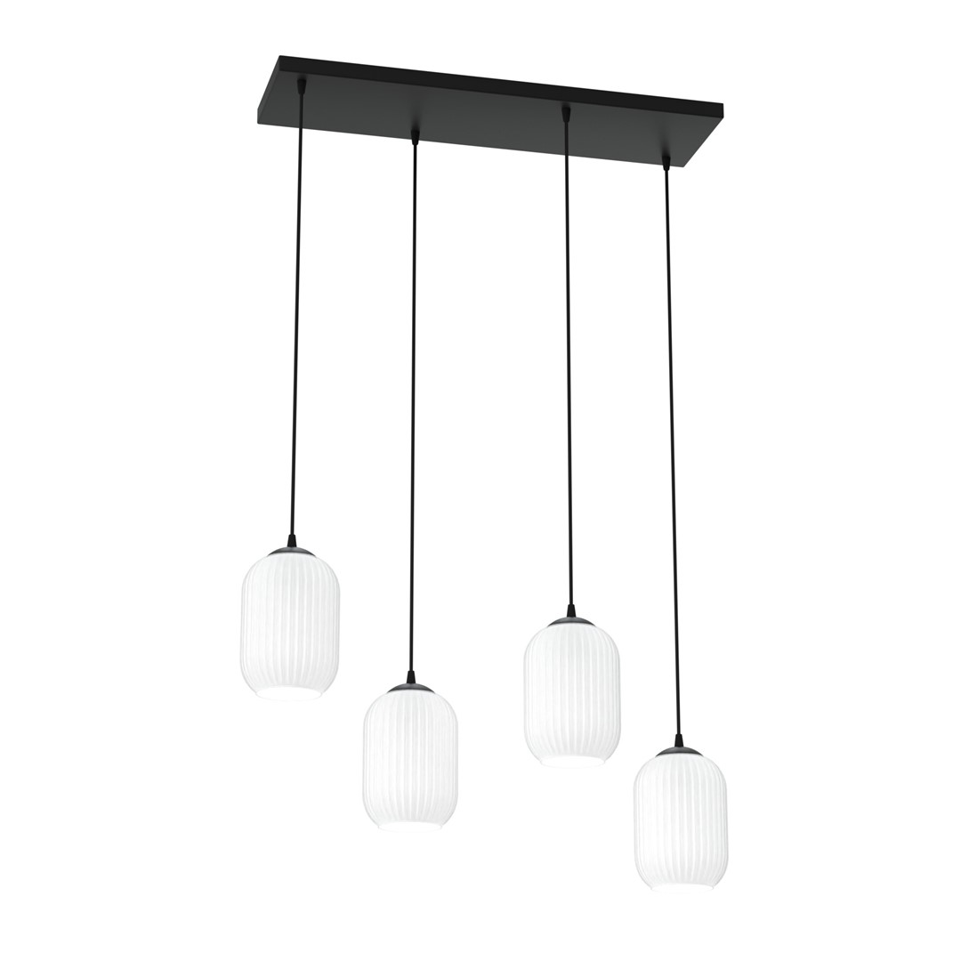 Verdi 70cm Blanco Lámpas de techo De Emibig Lighting - Verdi se integra perfectamente en interiores modernos y elegantes y difunde una luz suave y agradable: ideal para salas de estar, comedores o espacios p&uacute;blicos.