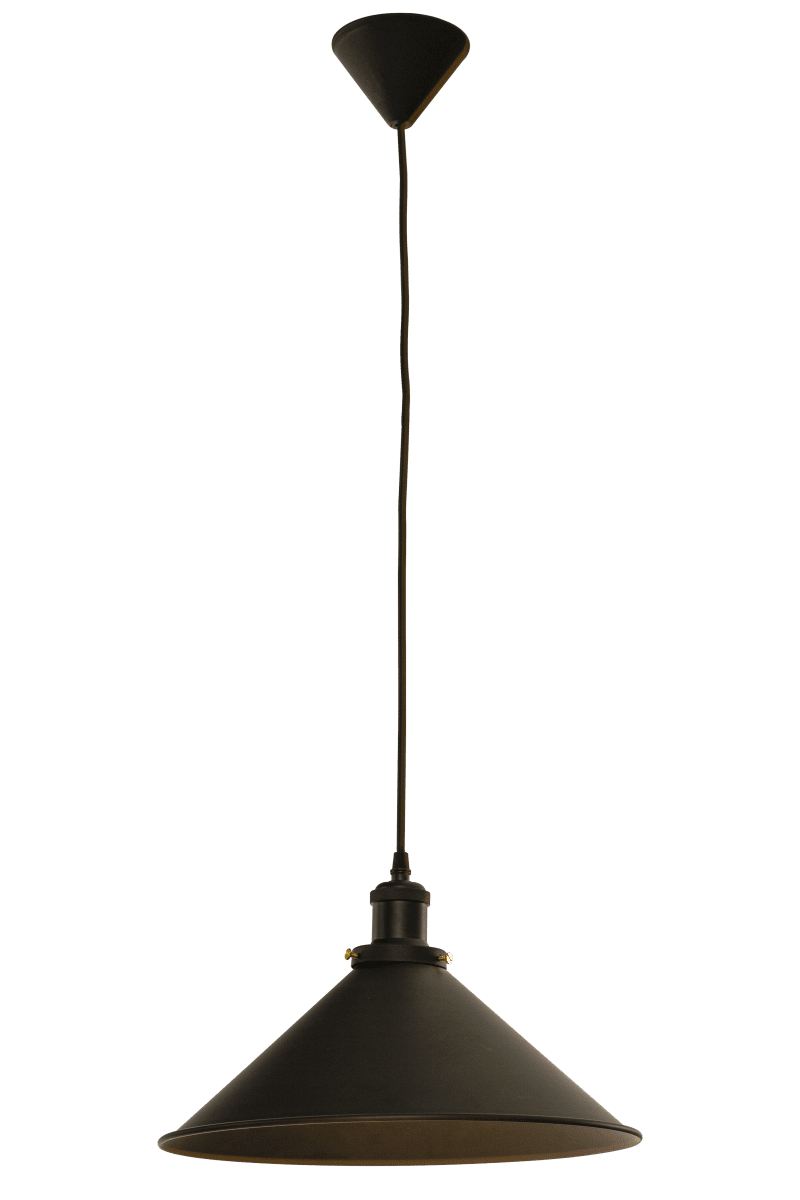 Paris Ø35 Negro Lámpas de techo De Aneta Lighting - El diseño de inspiración vintage se adapta perfectamente a interiores clásicos y modernos y se convierte en un elegante detalle en el hogar.